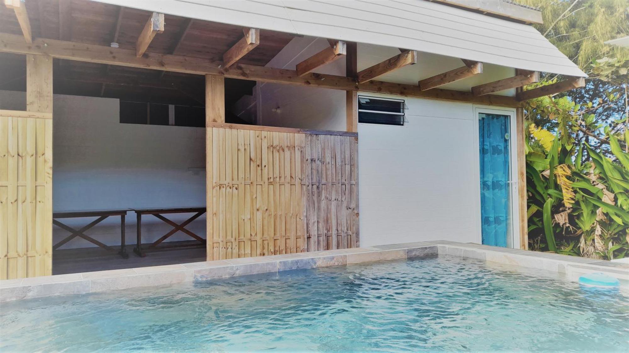 Mara'Ai Le Spot Tubuai Chambre Triple Taahueia Deluxe Sdb Privee Avec Piscine Mataura Екстериор снимка